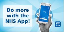 Do more with the NHS app!