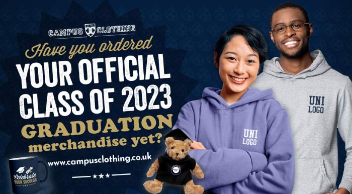 Have you ordered your official class of 2023 graduation merchandise yet?